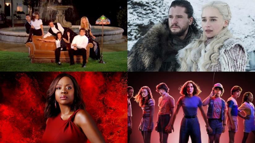 Le serie TV più belle per fare binge watching Friends, Game of Thrones, Le regole del delitto perfetto, Stranger Things