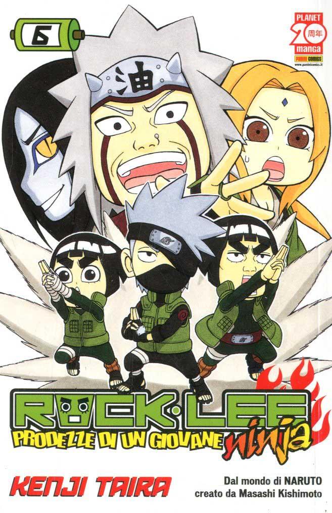 Spin-off dedicato a Rock Lee Copertina del sesto volume dedicato a Rock Lee