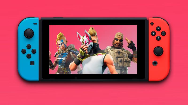 Fortnite su Switch si continuerà a giocare gratis Un'immagine di Fortnite su Nintendo Switch