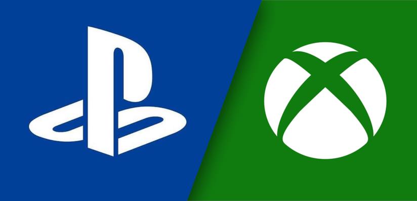 PlayStation 5 e Xbox Project Scarlett in arrivo a Natale 2020: le ipotesi sulle console di nuova generazione I loghi di PlayStation (sinistra) e Xbox (destra)