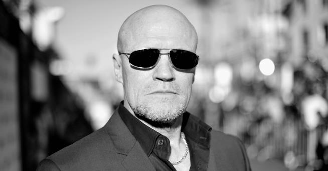 Guardians of the Galaxy Official Premiere Black and White Photo Michael Rooker