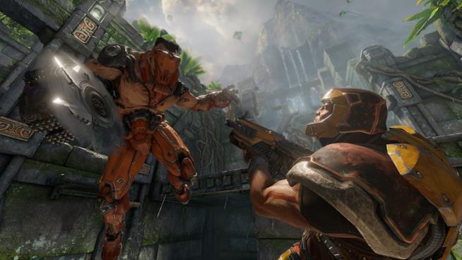 Il primo video di Quake Champions mostra gameplay e Campioni in azione Uno scontro brutale tra due Campioni in Quake Champions