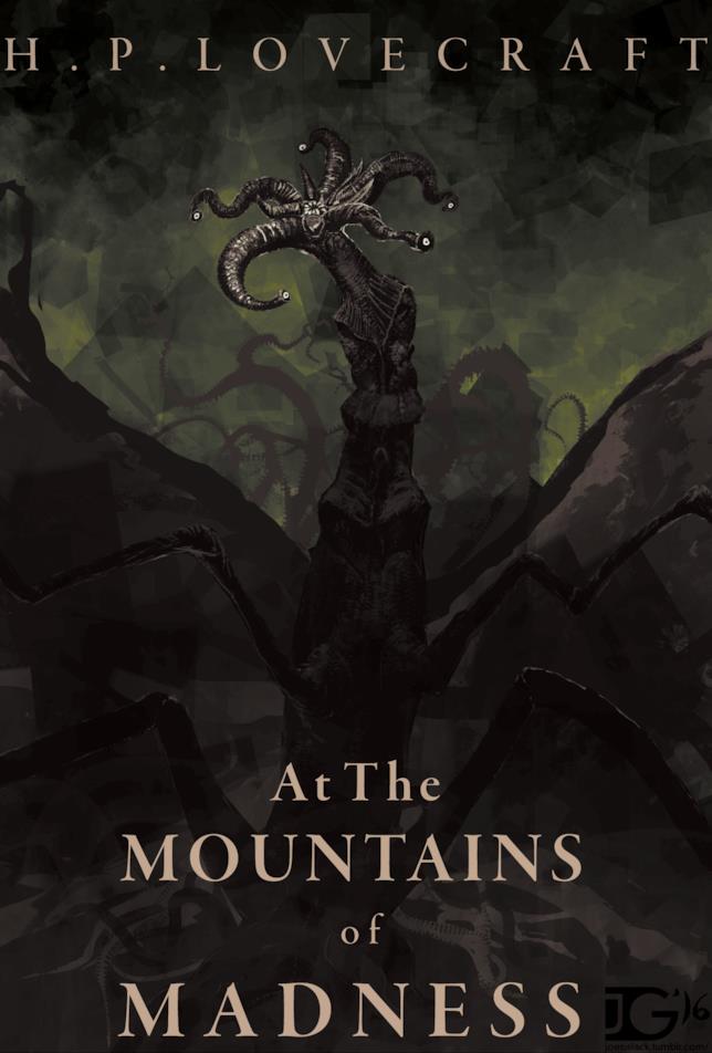 H.P. Lovecraft ha scritto il romanzo horror Le Montagne della Follia Le Montagne della Follia è stato scritto da H.P. Lovecraft