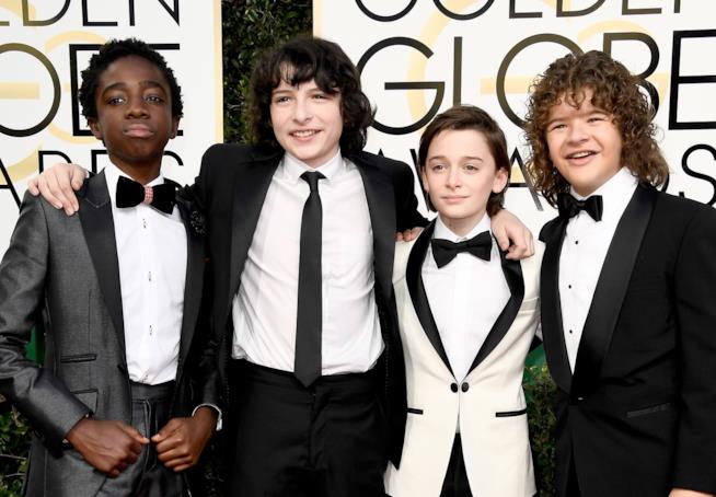 Ecco i 10 momenti più soprendenti dei Golden Globes 2017 I piccoli protagonisti di Stranger Things
