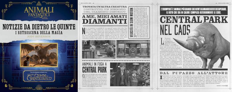 Notizie da dietro le quinte: i retroscena del film Il libro sui retroscena di Animali Fantastici 1 e 2