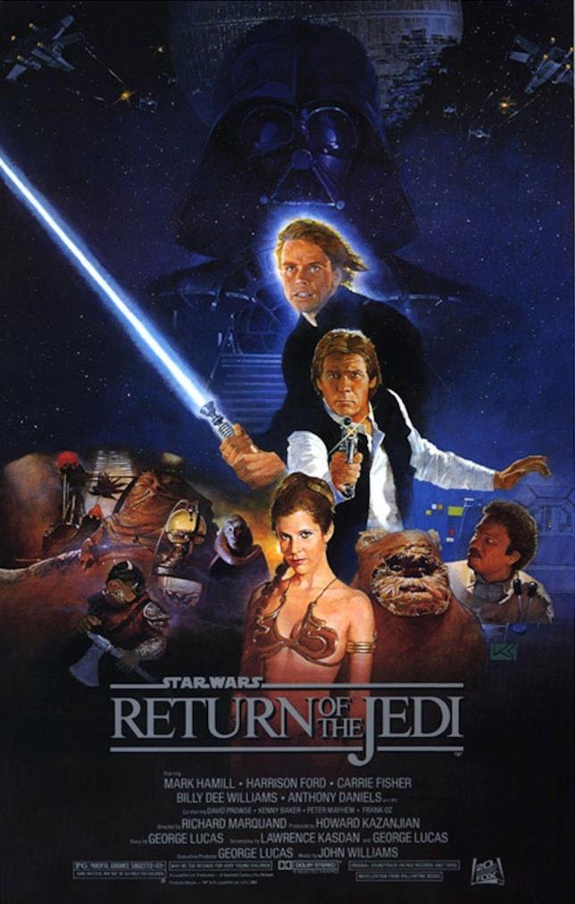 Star Wars Il ritorno dello Jedi Poster de Il ritorno dello Jedi