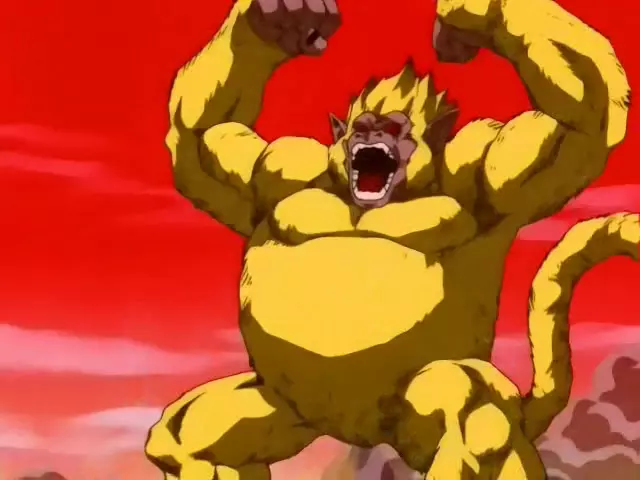 Goku Scimmia Dorata Goku GT oozaru golden