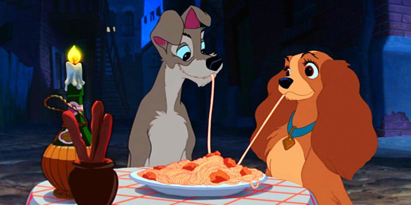 Lilli e il Vagabondo nel remake live-action ci saranno veri cani! La scena degli spaghetti di Lilli e il Vagabondo