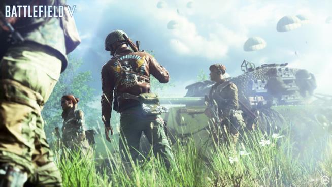 Battlefield V, DICE svela tutti i dettagli per la modalità Battaglia Reale Soldati pronti a combattere nella Seconda Guerra Mondiale di Battlefield V