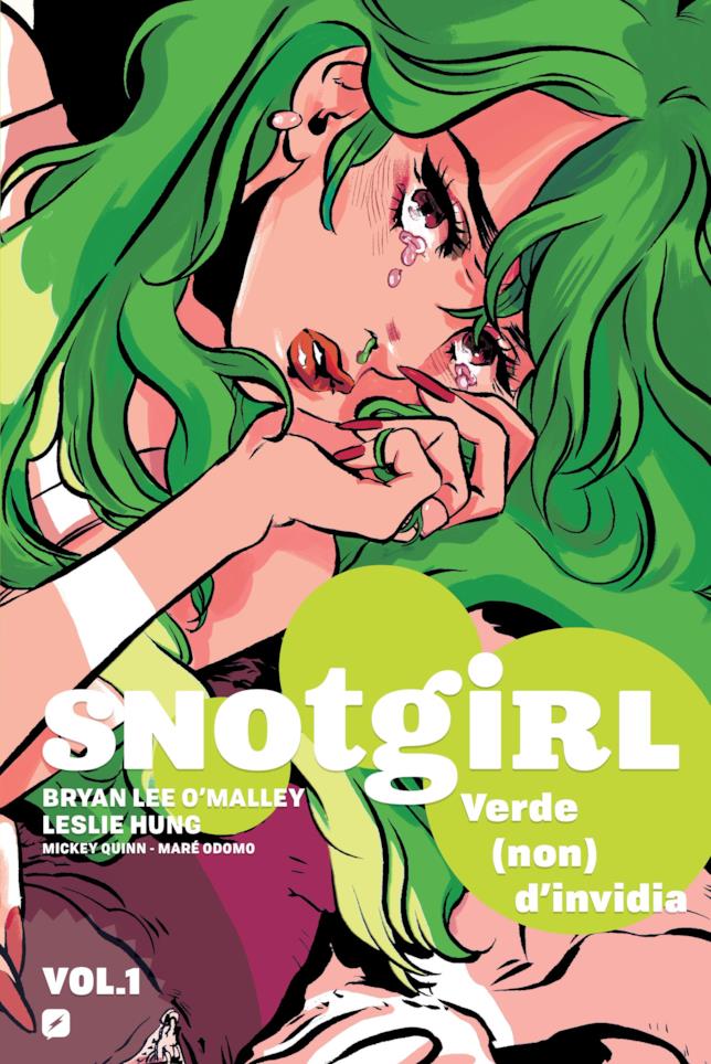 La cover del primo volume di Snotgirl La copertina del fumetto Snotgirl