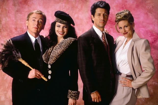 Fran Drescher Daniel Davis Lauren Lane e Charles Shaughnessy
