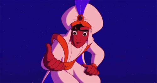 In arrivo il remake di Aladdin Una scena del Classico Disney Alladin