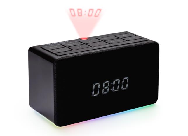 La radiosveglia CL300P proietta l'orario e legge anche gli MP3 Immagine stampa della radiosveglia CL300P