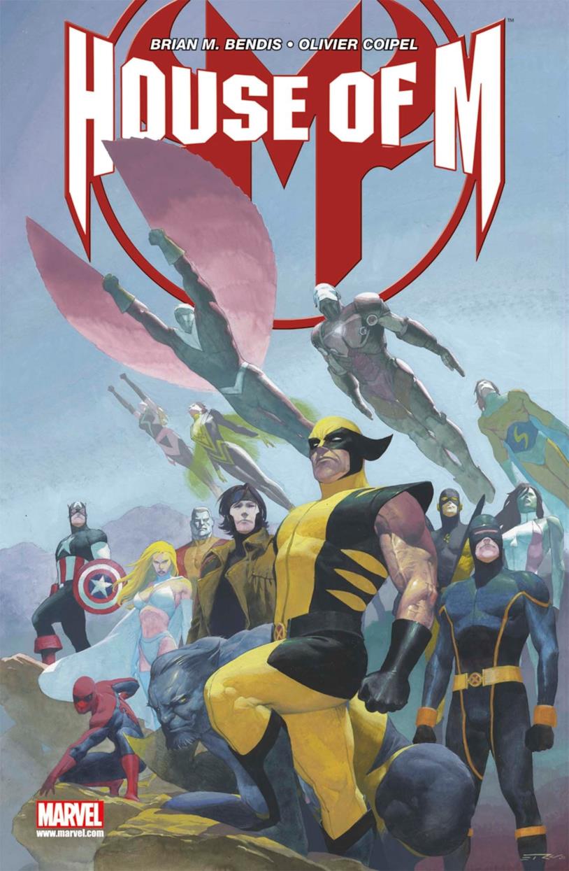 House of M potrebbe essere la miniserie a cui si ispira la serie TV WandaVision X-Men e Vendicatori insieme nella cover di House of M