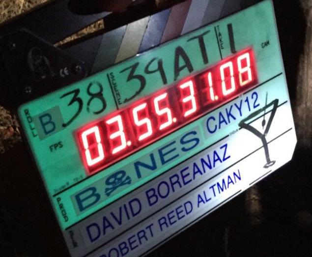 Il ciak usato durante le riprese dell'ultimo episodio dello show Il ciak usato durante le riprese dell'ultimo episodio della serie