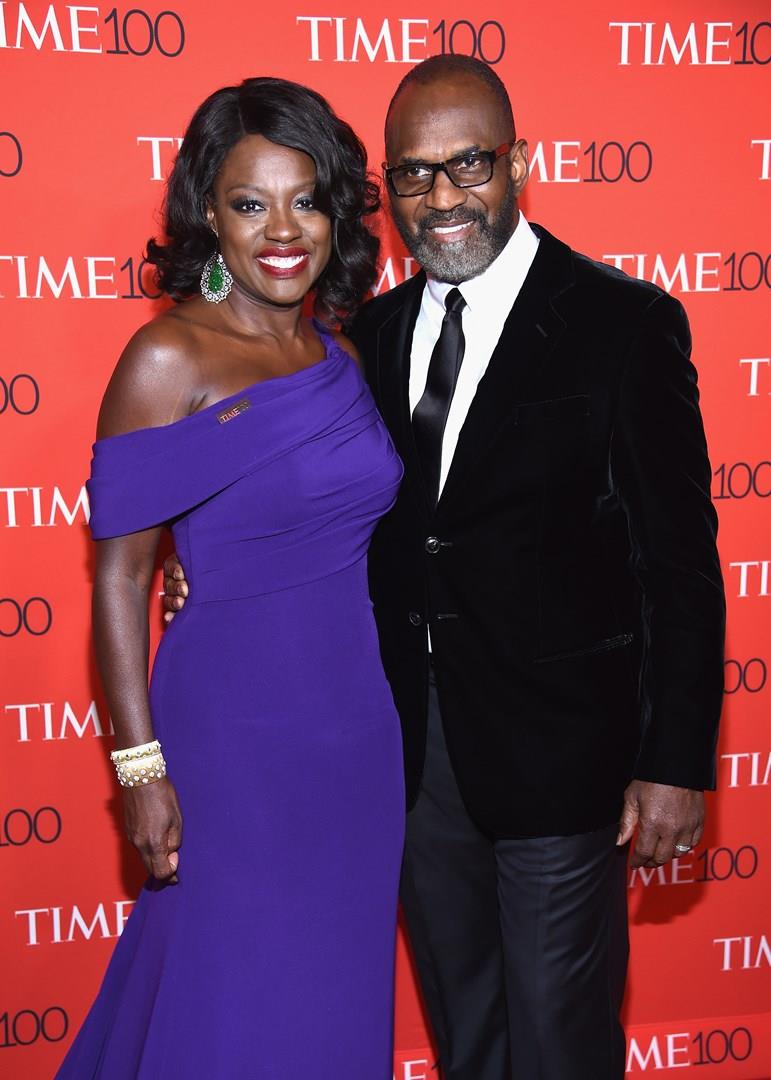 Viola Davis e Julius Tennon Julius Tennon e Viola Davis sul red carpet