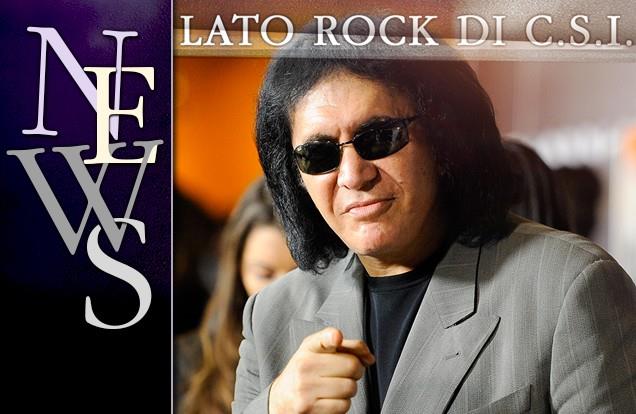 Gene Simmons irrompe sulla scena del crimine