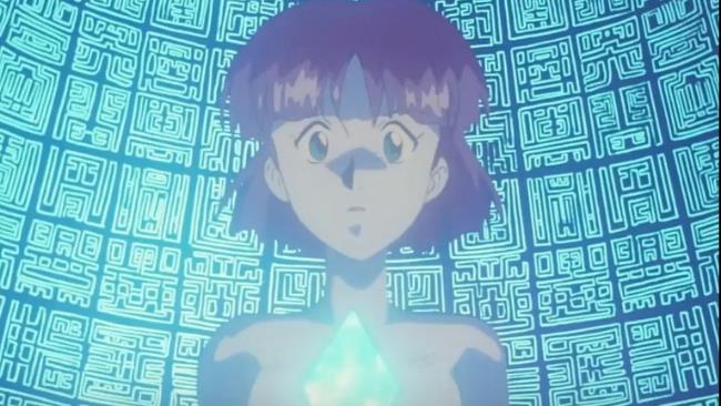 Nadia e la pietra azzurra Nadia in una scena de Il mistero della pietra azzurra