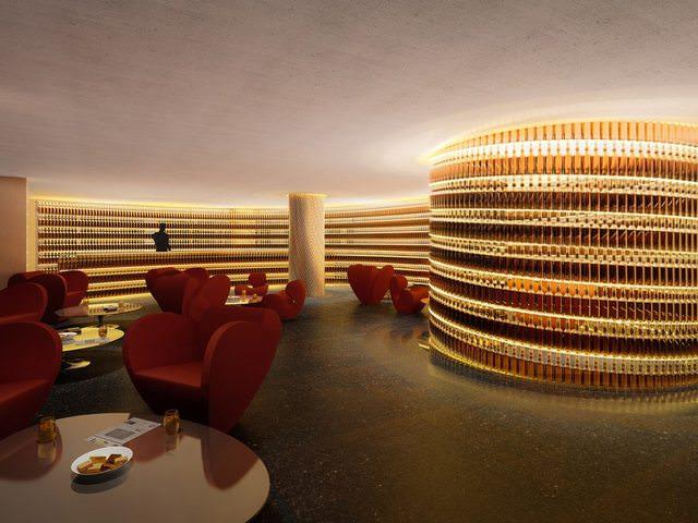 Watergate Hotel di Washington Gli interni del Watergate Hotel dove stanno girando Wonder Woman 1984