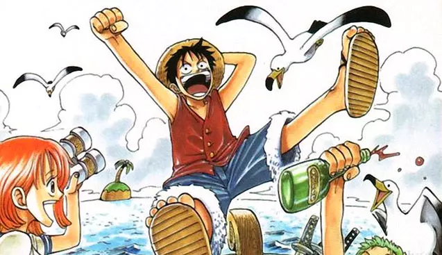 One Piece Rufy ed Ace disegnati da anziani One Piece Rufy
