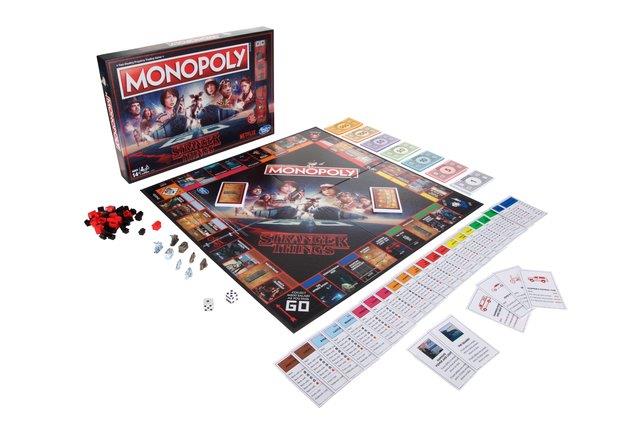 Monopoly Il Monopoly di Stranger Things con il tabellone e le pedine