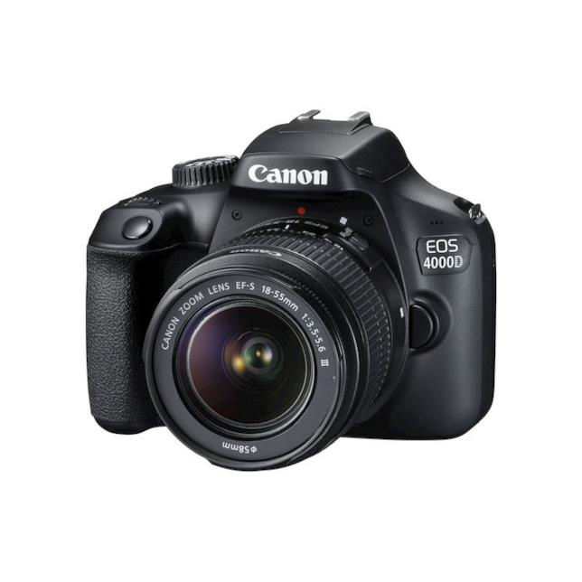 CANON EOS 4000D 18-55 DC BLACK Immagine stampa della CANON EOS 4000D 18-55 DC BLACK