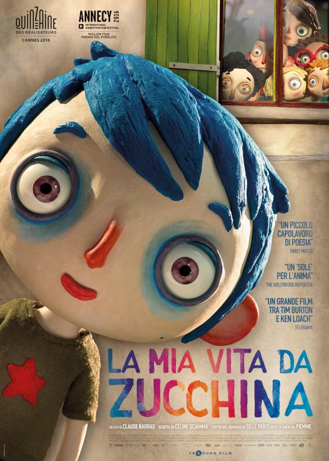 La mia vita da Zucchina di Claude Barras La mia vita da Zucchina tratto dall'omonimo romanzo di Gille Paris