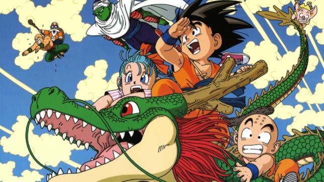 Dragon Ball Goku e alcuni dei più celebri protagonisti di Dragon Ball
