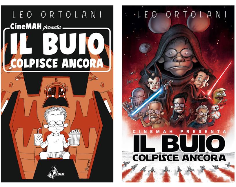 CineMAH presenta Il Buio Colpisce Ancora Cover regular e variant di CineMAH presenta Il Buio Colpisce Ancora