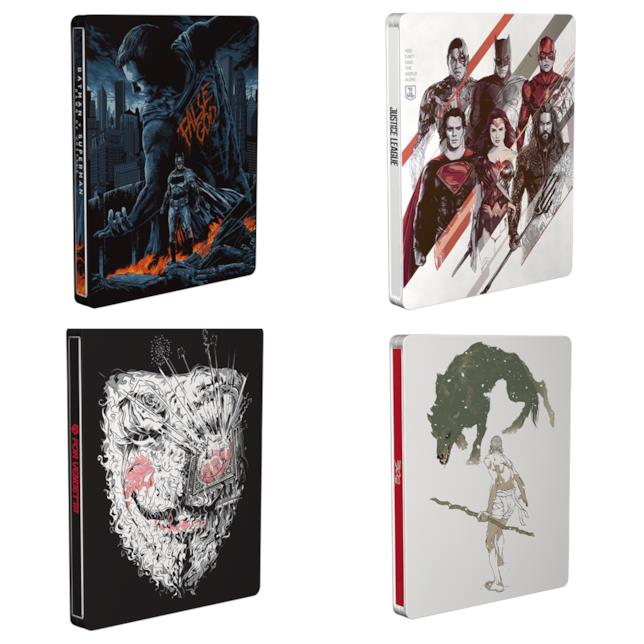Le Mondo x SteelBook a tema fumetto Le Mondo x SteelBook dedicate ai cinecomic