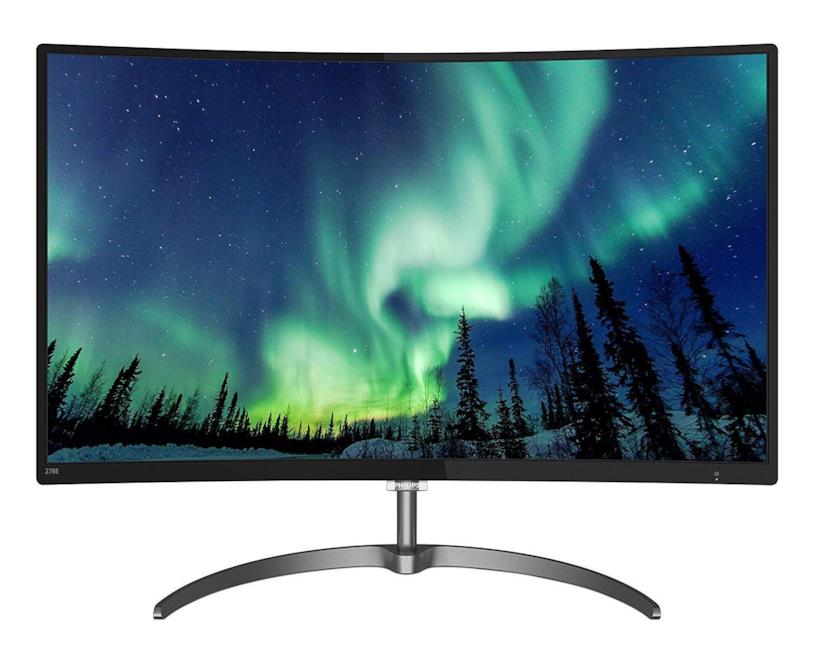 philips monitor curvo 27 pollici Immagine stampa del Philips 278E8QJAB Gaming Monitor Curvo LED da 27"