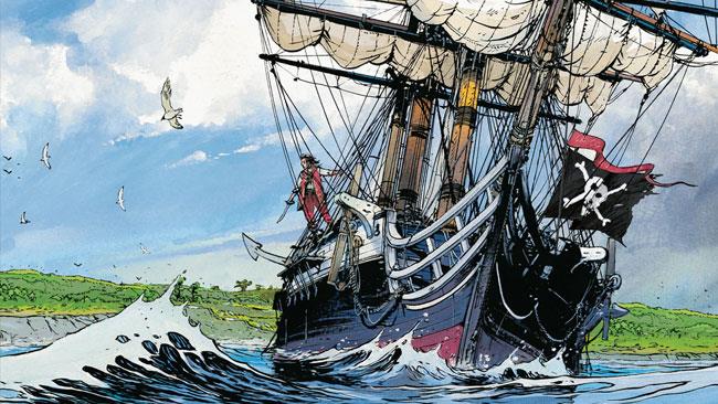 La grande letteratura a fumetti: una nuova collana Mondadori L'isola del tesoro nei fumetti Mondadori