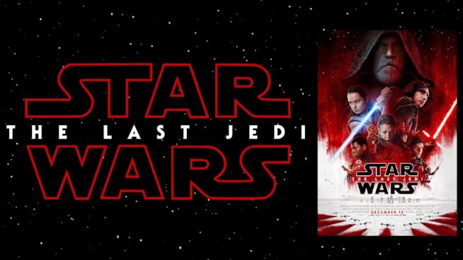 Star Wars: Gli Ultimi Jedi, colonna sonora Poster della colonna sonora de Gli Ultimi Jedi