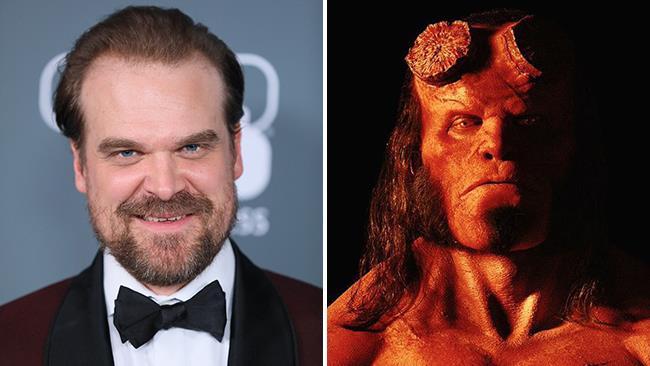 David Harbour parla di Hellboy e Mike Mignola mostra il primo disegno del Diavolo Rosso David Harbour e il suo Hellboy