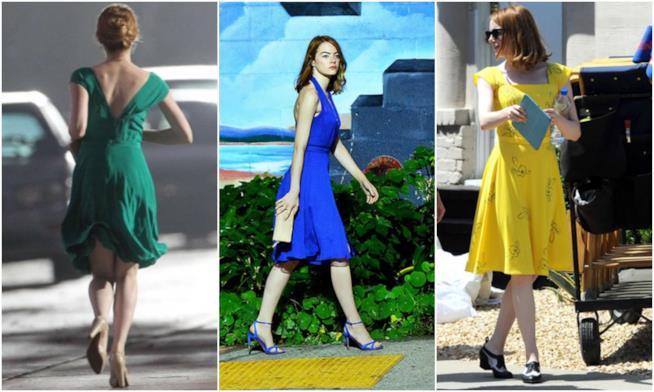 Emma Stone in La La Land I vestiti di Emma Stone in La La Land