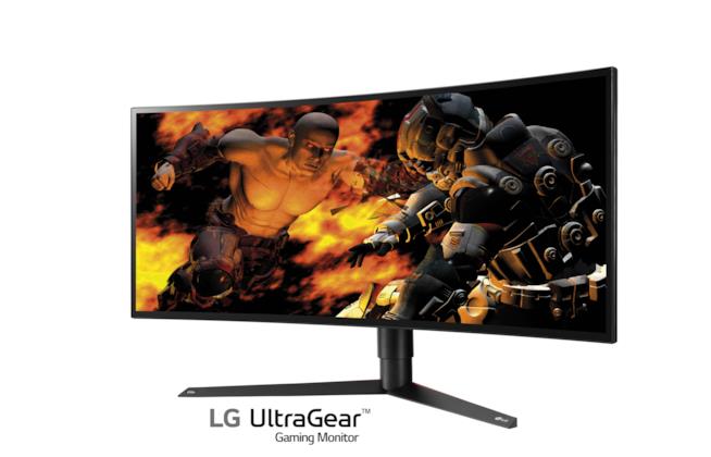 LG UltraGear Gaming Monitor Un'immagine promozionale del nuovo schermo UltraGear Gaming Monitor di LG