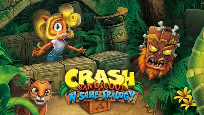 Crash Bandicoot N.Sane Trilogy debutta al primo posto della classifica di vendita italiana Immagine promozionale di Crash Bandicoot N.Sane Trilogy