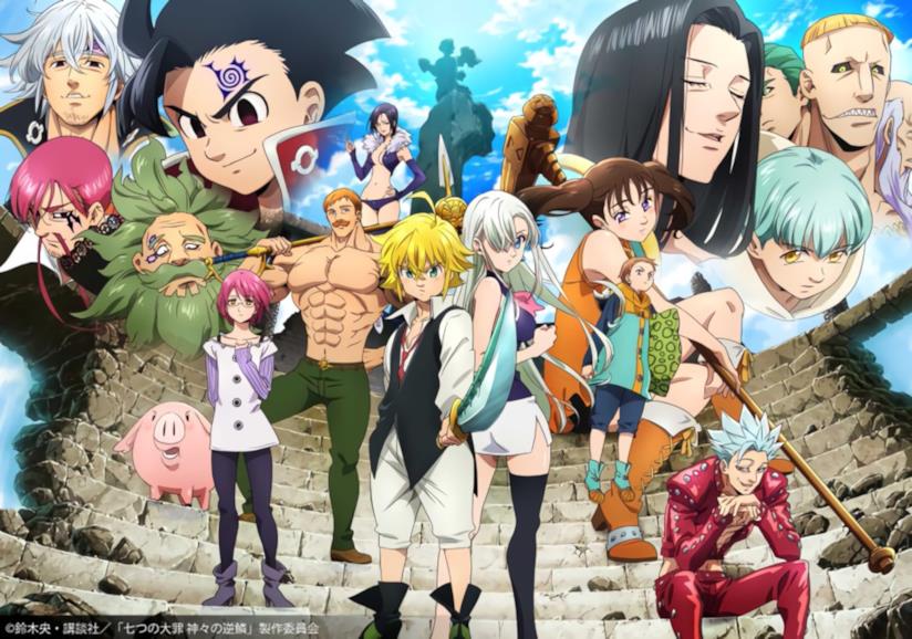 The Seven Deadly Sins: nuovo trailer e diverse informazioni sull'anime The Seven Deadly Sins terza stagione