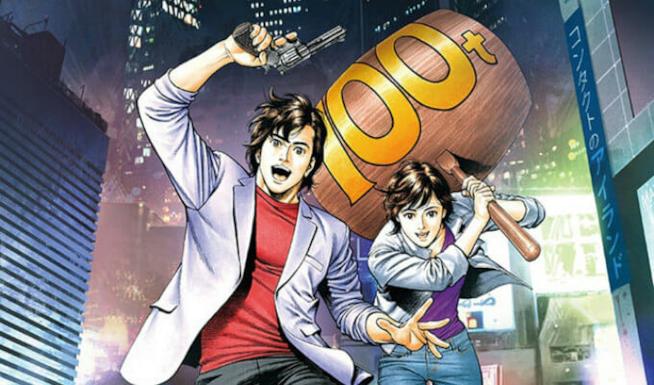 City Hunter Tsukasa Hojo risponde alla domanda sul perché Ryo non evita il martello di Kaori Ryo e Kaori City Hunter