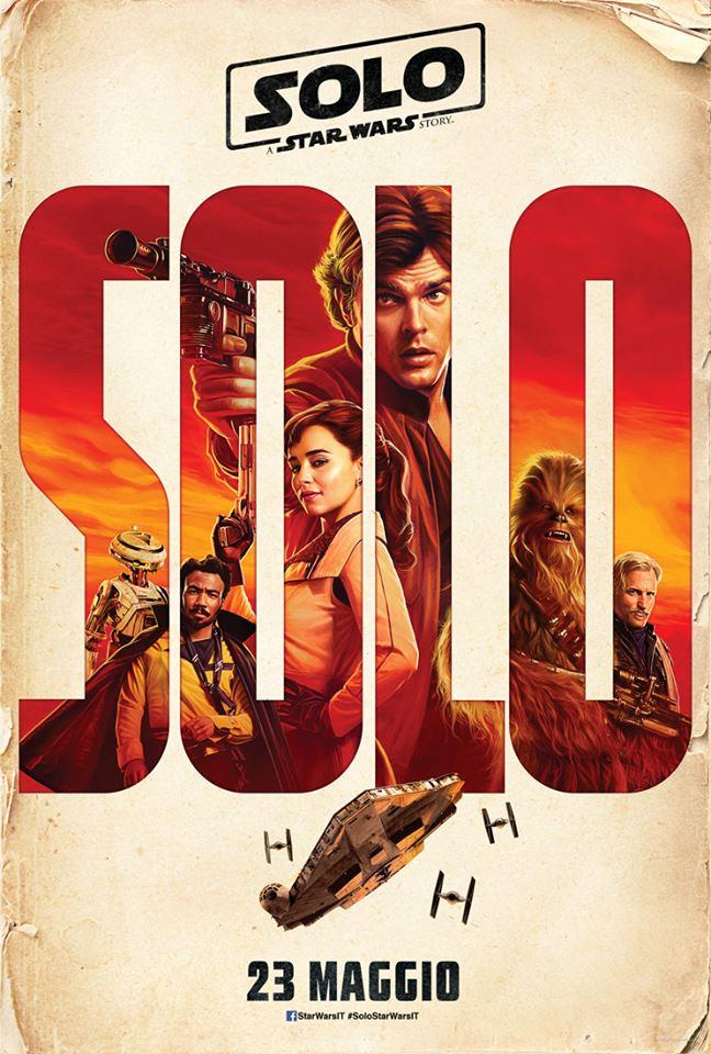Locandina di Solo: A Star Wars Story Solo: A Star Wars Story, locandina ufficiale