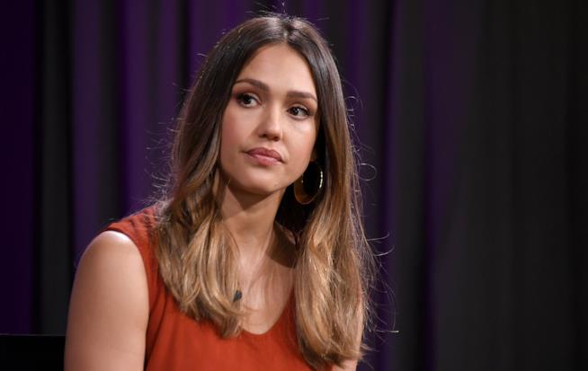 Jessica Alba in vacanza in Italia Jessica Alba in primo piano