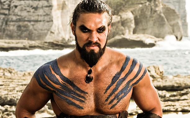Jason Momoa è Khal Drogo L'indomabile Khan Drogo