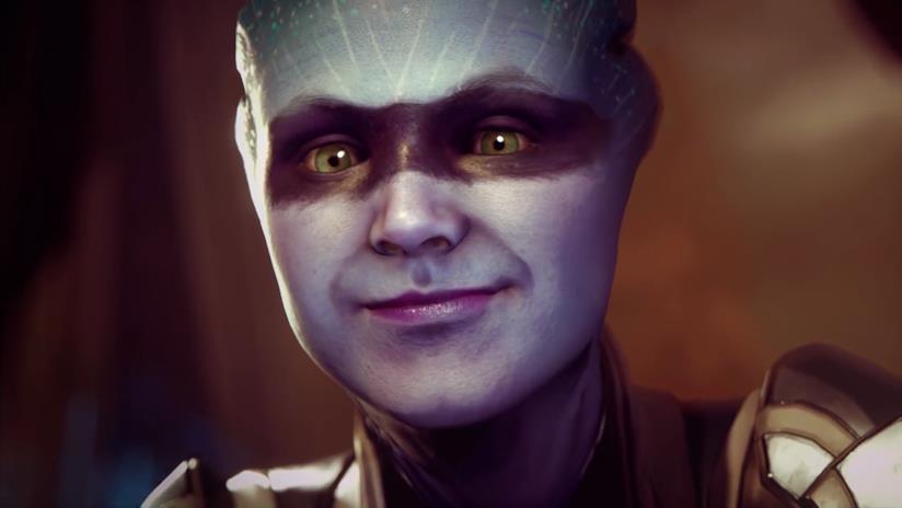 La grafica di Mass Effect: Andromeda a confronto su PS4, PC e Xbox One Primo piano per la Asari di Mass Effect: Andromeda