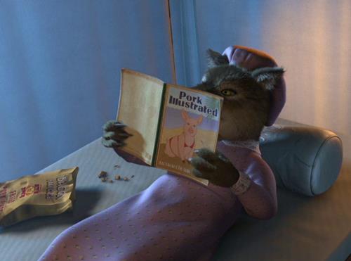 Il personaggio di Lupo Shrek 2, Lupo