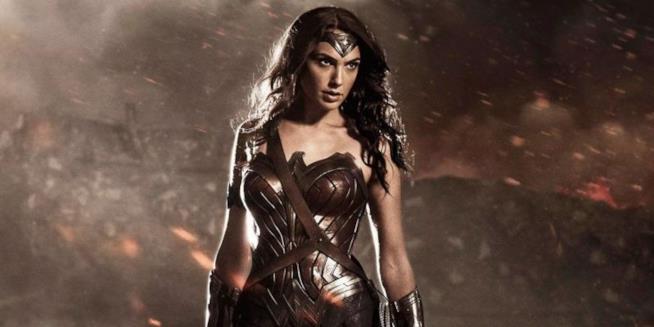 Gal Gadot nelle prime scene del film Wonder Woman L'attrice Gal Gadot nelle prime scene del film Wonder Woman