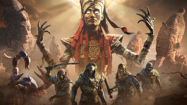 Assassin's Creed Origins, ecco la data di uscita dei due DLC La cover ufficiale de La Maledizione dei Faraoni
