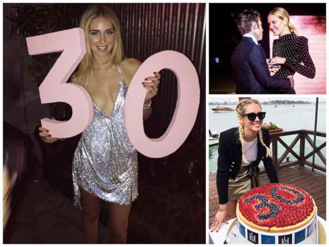 Chiara Ferragni ha compiuto 30 anni e si sposa con Fedez Alcune delle foto postate su Instagram da Chiara Ferragni