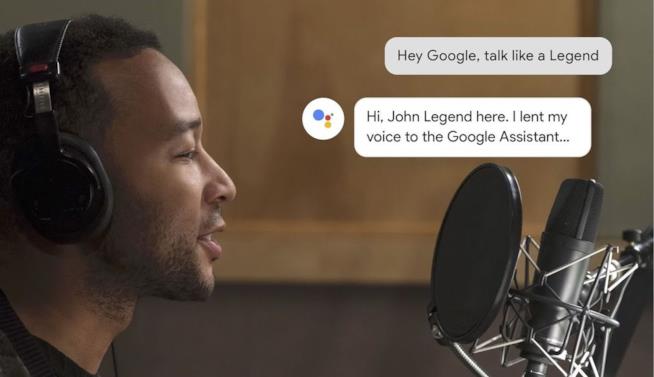 John Legend presta la voce a Google Assistant, ma solo negli Stati Uniti John Legend registra in studio alcune frasi per Google Assistant