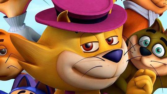 Top Cat e i gatti combinaguai: il film Primo piano di Top Cat e sullo sfondo i gatti combinaguai