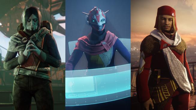 Destiny 2, le Contese di Fazione partono il 26 settembre I tre leader delle fazioni in Destiny 2